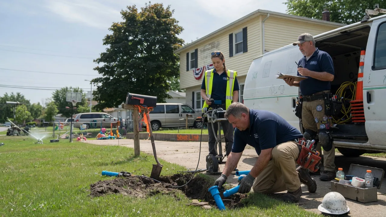 Slab Leak Repair in Versailles, NY near me